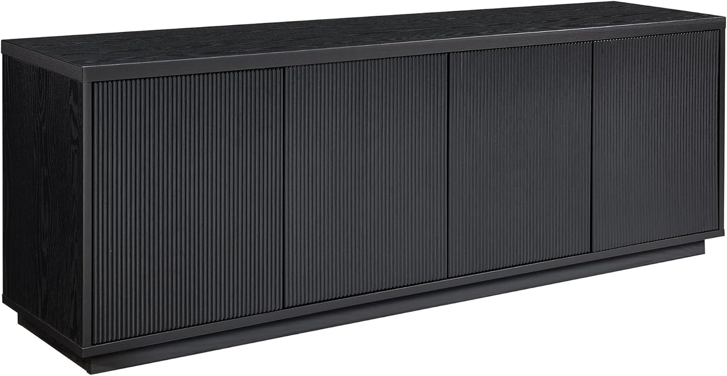 Henn&Hart Hanson, 70'' Rectangular TV Stand, Alder White