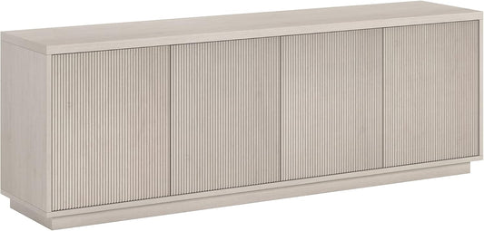 Henn&Hart Hanson, 70'' Rectangular TV Stand, Alder White